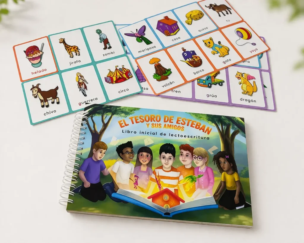 material para enseñar a leer y escribir para niños